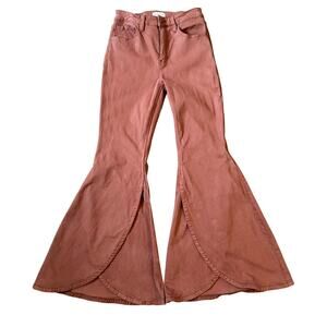 Shyanne Women's Jeans High Rise Super Flare Tulip Hem Western Rodeo Sz 29X32